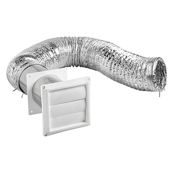 Petra 4X8 Transition Duct Louvered Vent Kit LAO1379W