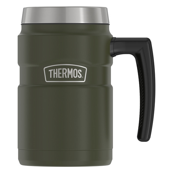 Petra 16-Oz. Stainless King(Tm) Vacuum-Insulated Coffee Mug (Army Green) THRSK1600AG4