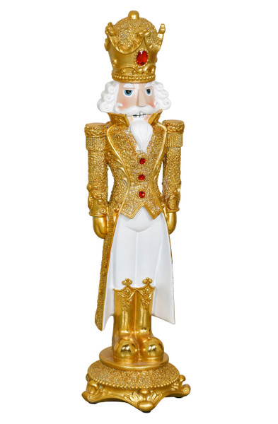 AFD Home 24.5In Nutcracker With Gold Coat 12023977