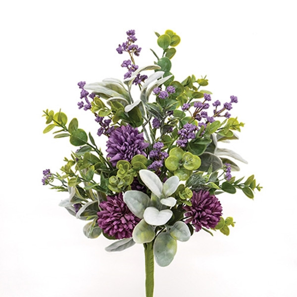 CWI Gifts Violet Chrysanthemum And Lamb's Ear Bouquet FSR48413