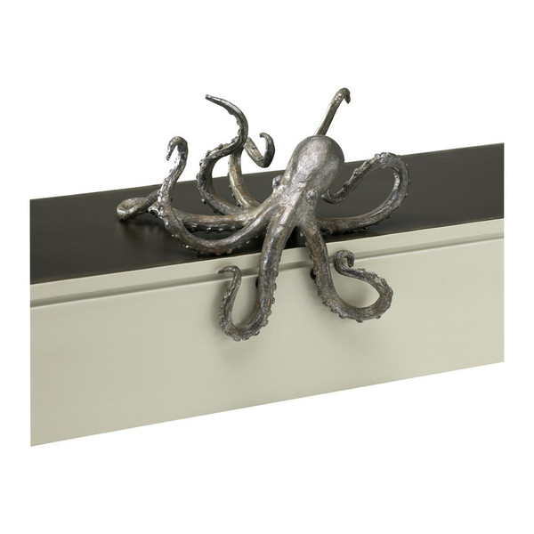 Cyan Octopus Shelf Decor 02827