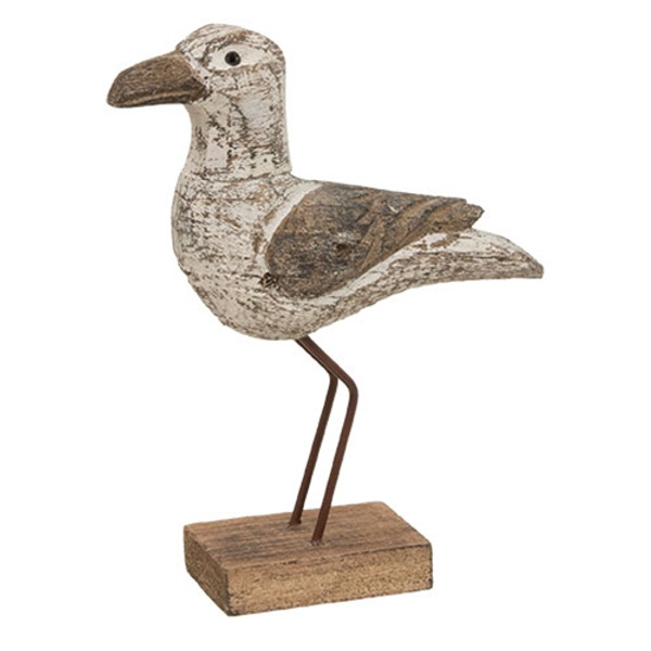 CWI Gifts Weathered Wood Seagull Sitter G103299