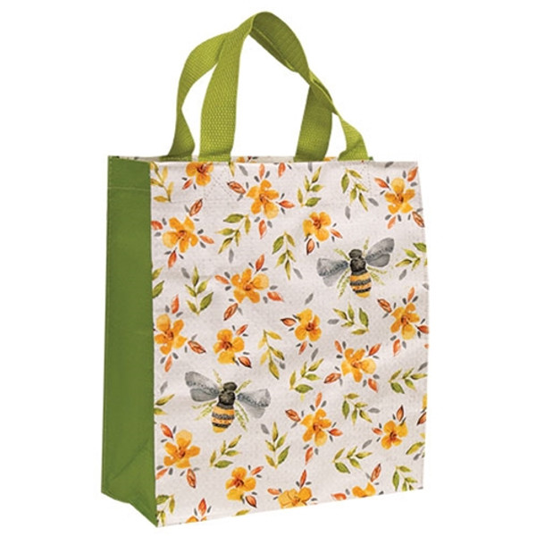 CWI Gifts Floral Bees Mini Tote G109021