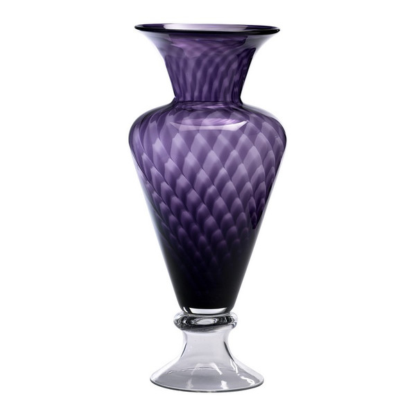Cyan Purple Clementine Vase 03046