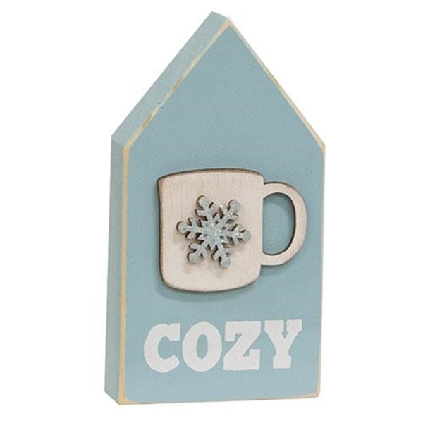 CWI Gifts Layered Cozy Cup House Sitter G37339