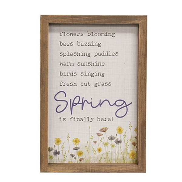CWI Gifts Spring Is Finally Here Frame G37779