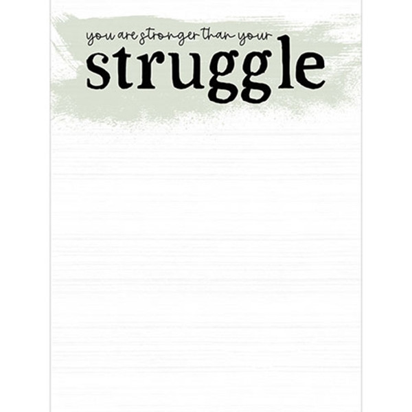 CWI Gifts You Are Stronger Than Your Struggle Notepad G55056
