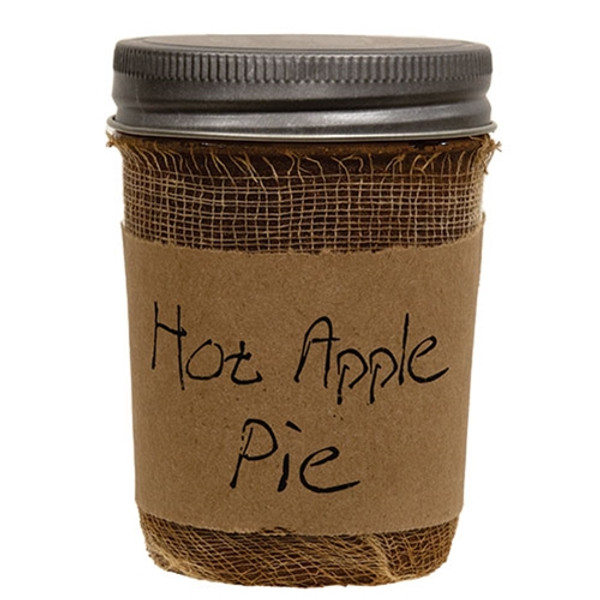 CWI Gifts Hot Apple Pie Jar Candle 8Oz GBC231