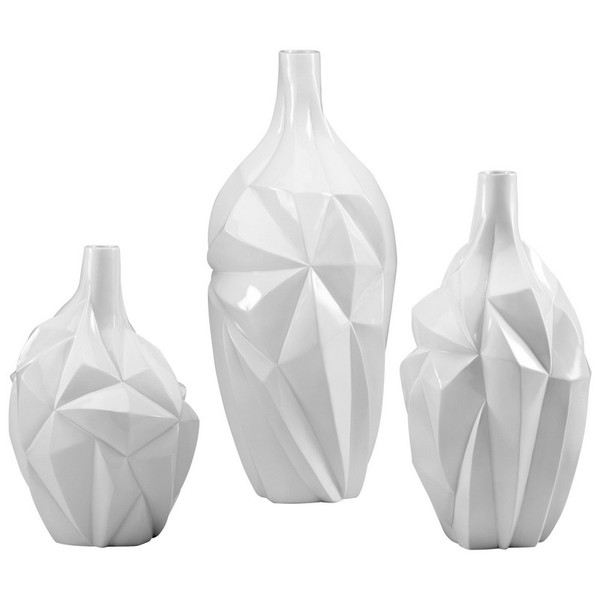 Cyan Small Glacier Vase 05002
