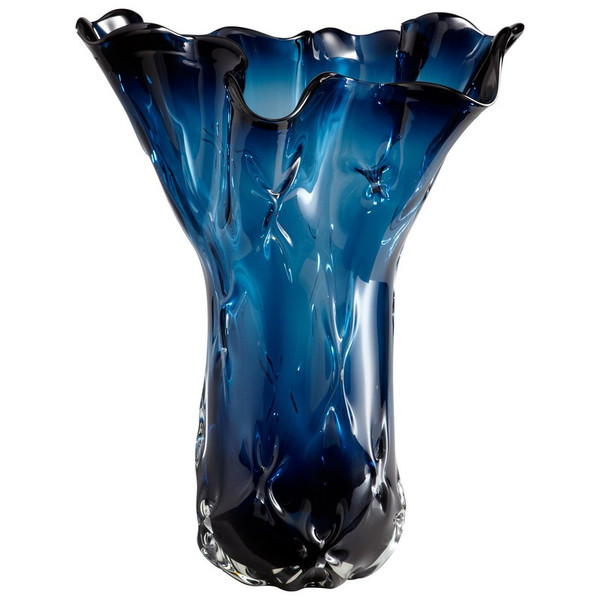 Cyan Large Bristol Vase 05173