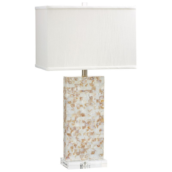 Cyan Palm Sands Table Lamp 06608