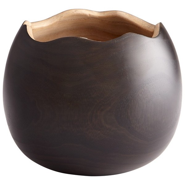 Cyan Large Bol Noir Vase 07500
