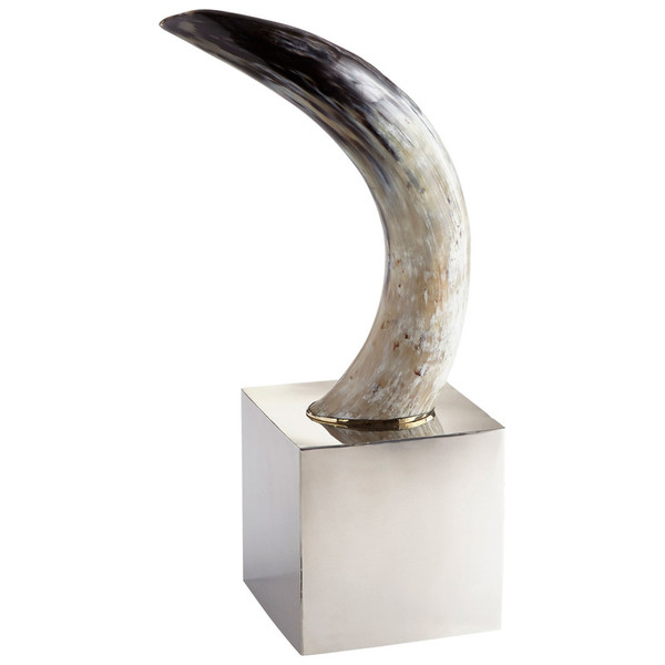 Cyan Cape Horn Sculpture 08949
