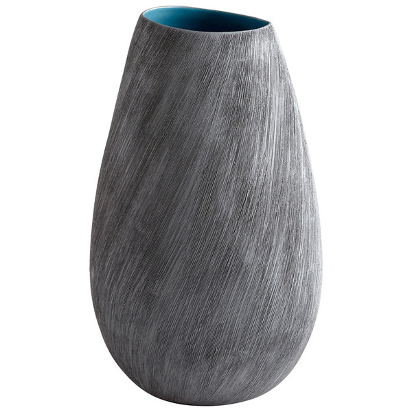 Cyan Small Stone Park Vase 09002