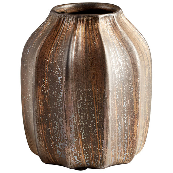 Cyan Small Mason Vase 09063