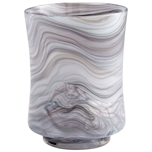 Cyan Small Cascade Vase 09506
