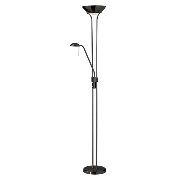 Dainolite Mother/Son Floor Lamp - Matte Black 505F-MB