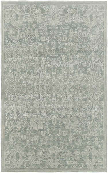 Surya Opulent Hand Knotted Green Rug OPE-6005 - 8' x 10'