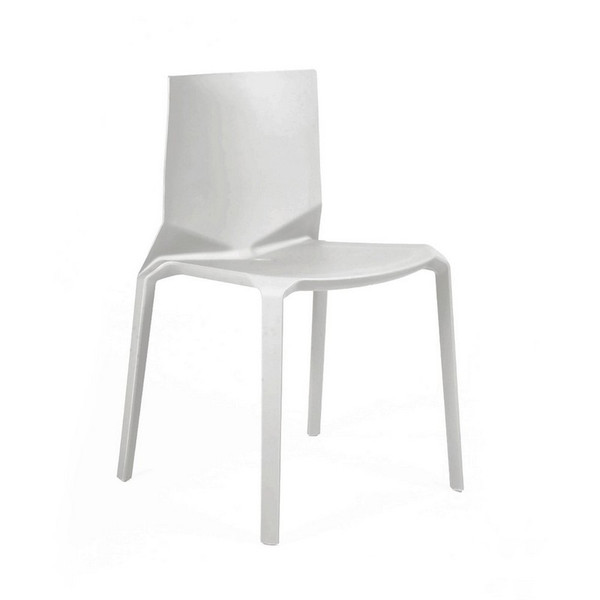 Vector Platinum Modern Stackable Side Chair (Set of 4) LS-9602-PLT