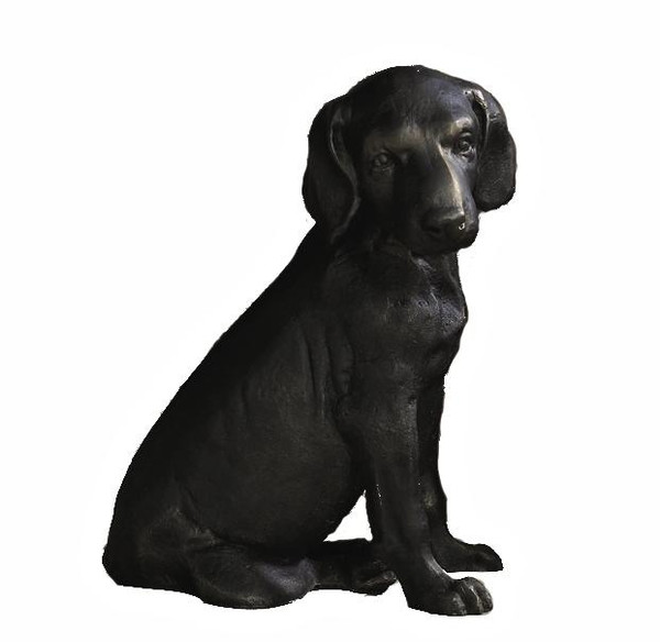 HC484 Lab Pup Bronze Iron (Pack of 2) by Dessau Home