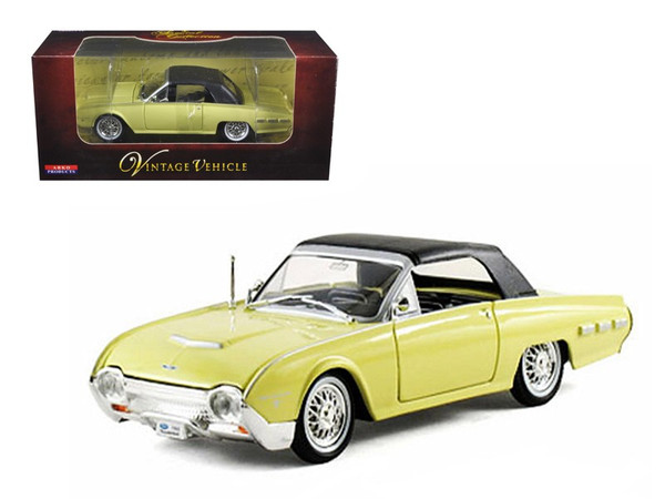 1962 Ford Thunderbird Yellow 1/32 Diecast Car Model by Arko Products 06201y