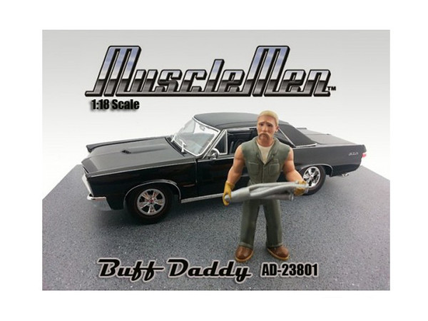 Musclemen Buff Daddy Figure For 1:18 Diecast Car Models By American Diorama (Pack Of 3) 23801