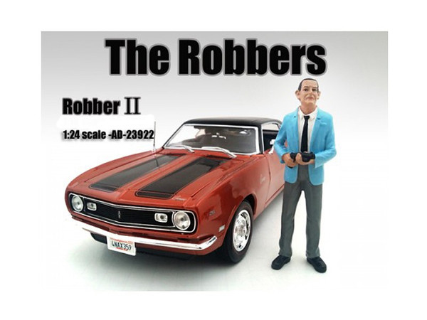 "The Robbers" Robber Ii Figure For 1:24 Scale Models By American Diorama (Pack Of 3) 23922