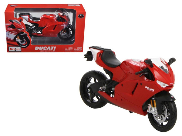 Ducati Desmosedici Rr Red Motorcycle Red 1/12 Diecast Model By Maisto (Pack Of 2) 31190r