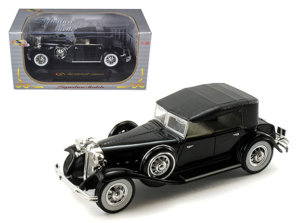 1932 Chrysler Lebaron Black 1/32 Diecast Car Model by Signature Models 32316bk