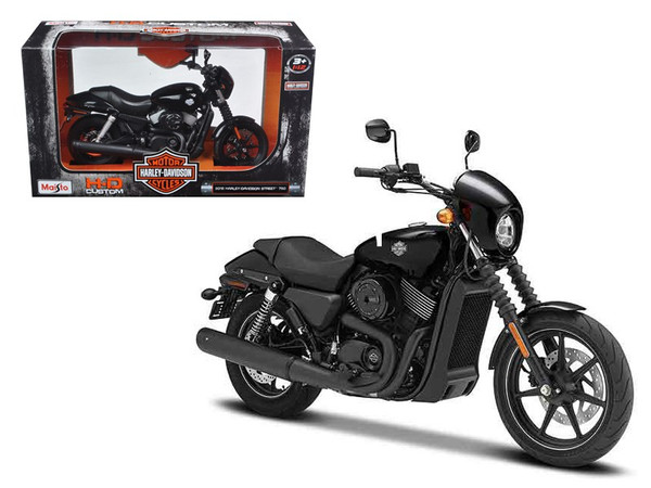 2015 Harley Davidson Street 750 Motorcycle Model 1/12 By Maisto (Pack Of 2) 32333