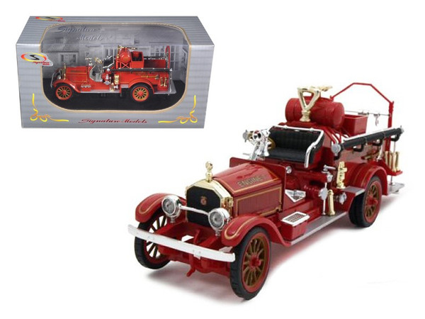 1921 American Lafrance Fire Engine 1/32 Diecast Model Car By Signature Models (Pack Of 2) 32371r