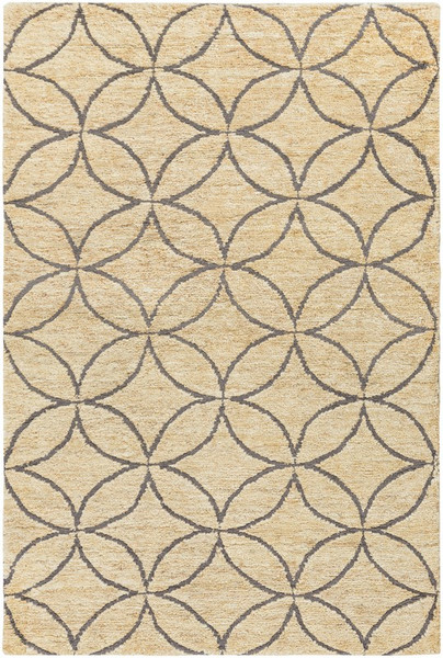 Surya Papyrus Hand Knotted White Rug PPY-4910 - 5' x 8'