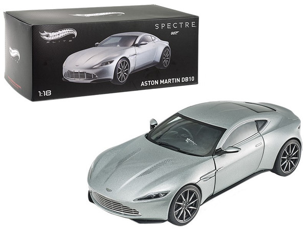 Elite Edition Aston Martin DB10 James Bond 007 From "Spectre" Movie 1/18 Diecast Model Car by Hotwheels CMC94