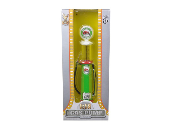Buffalo Gasoline Vintage Gas Pump Cylinder 1/18 Diecast Replica By Road Signature (Pack Of 3) YM98712