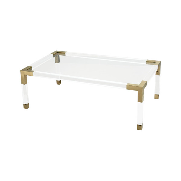 Dimond Home Equity Coffee Table - Clear 1114-305