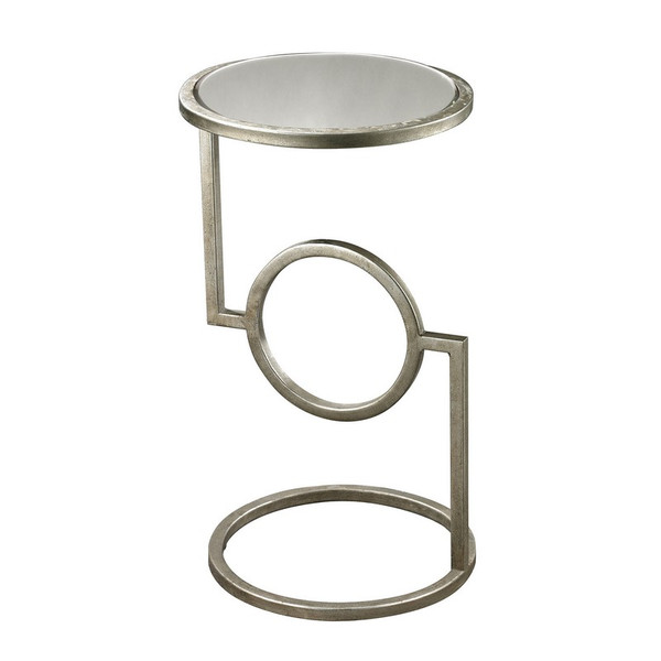 Dimond Home Mirrored Top Hurricane Side Table 114-107