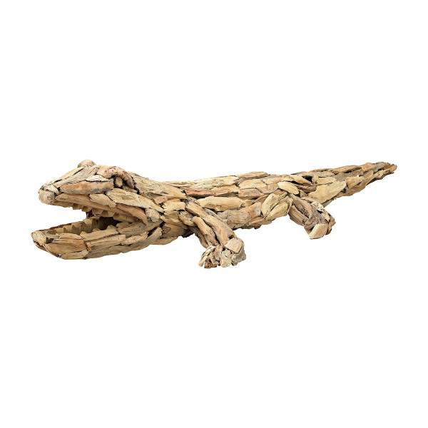 Dimond Home Islamorada Driftwood Alligator Sculpture 2181-024