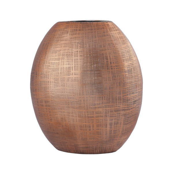 Dimond Home Kolkata 10-Inch Vase In Copper 8178-059