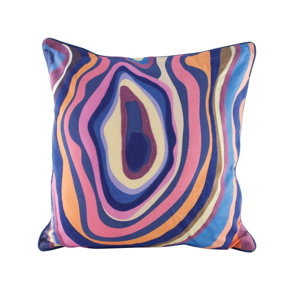 Dimond Home Vibrant Agate Pillow With Goose Down Insert 8906-005