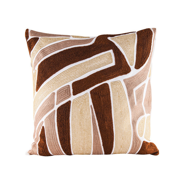 Dimond Home Brown Neutrals Pillow With Goose Down Insert 8906-008