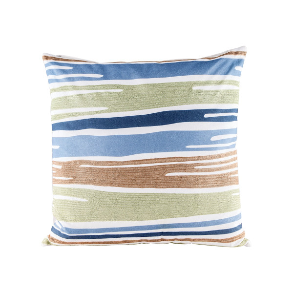 Dimond Home Blue Green Drapes Pillow With Goose Down Insert 8906-009