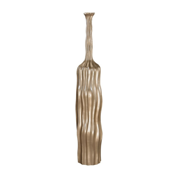 Dimond Home Tress 59-Inch Vase In Champagne Gold 9166-041