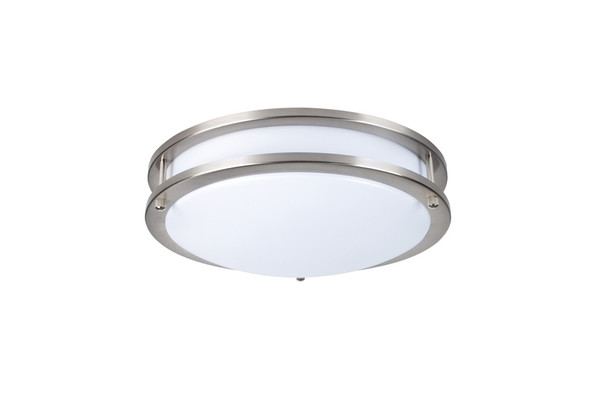 Elegant Led Double Ring Ceiling Flush, 5000K, 120°, Cri80, Es, Ul, 15W, 120W Equivalent, 50000Hrs, Lm1050, Dimmable, 5 Years Warranty, Input Voltage 120V CF3202