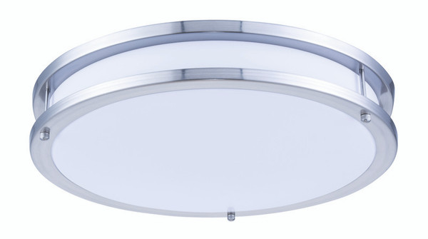 Elegant Led Double Ring Ceiling Flush, 5000K, 116°, Cri80, Es, Ul, 26W, 200W Equivalent, 50000Hrs, Lm1960, Dimmable, 5 Years Warranty, Input Voltage 120V CF3203