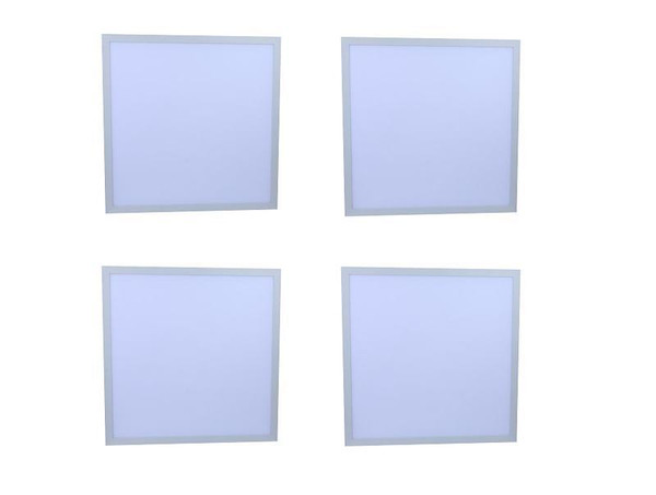 Elegant Led 2X2 Panel Light, 5700K, 120°, Cri80, Ul, 40W, 2X36W/2X40W Grille Fluorescent Equivalent, 50000Hrs, Lm4000, Dimmable, 5 Years Warranty, Input Voltage 100-277V 4 Pack PANEL2X2D40W57-4PK