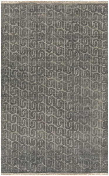 Surya Stanton Hand Knotted Gray Rug SAO-2005 - 8' x 10'