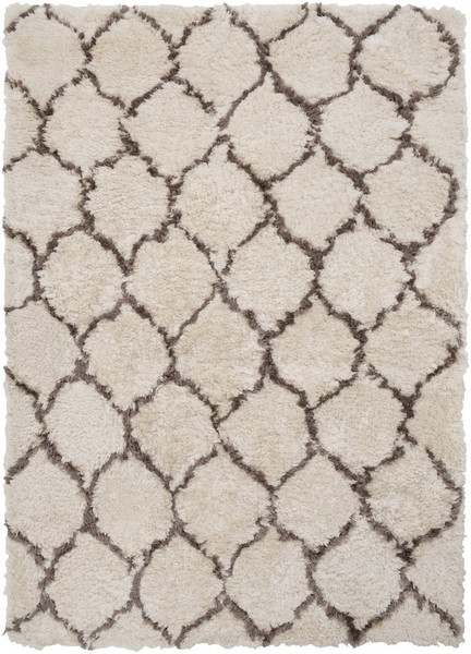 Surya Scout Hand Tufted White Rug SCO-3006 - 5' x 7'6"