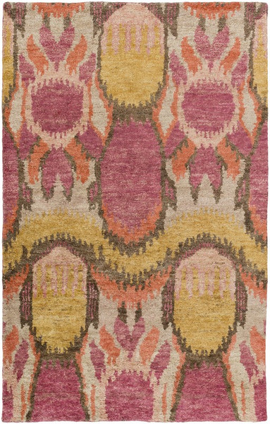 Surya Scarborough Hand Knotted Pink Rug SCR-5149 - 8' x 11'