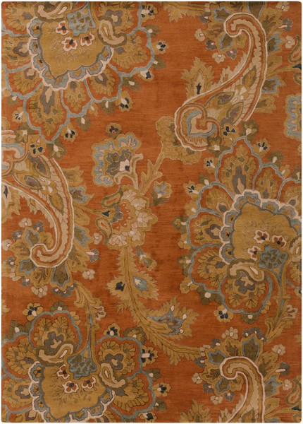 Surya Sea Hand Tufted Orange Rug SEA-170 - 8' x 11'