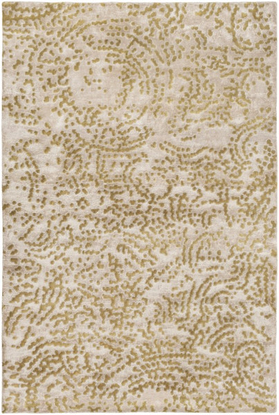 Surya Shibui Hand Knotted White Rug SH-7414 - 9' x 13'